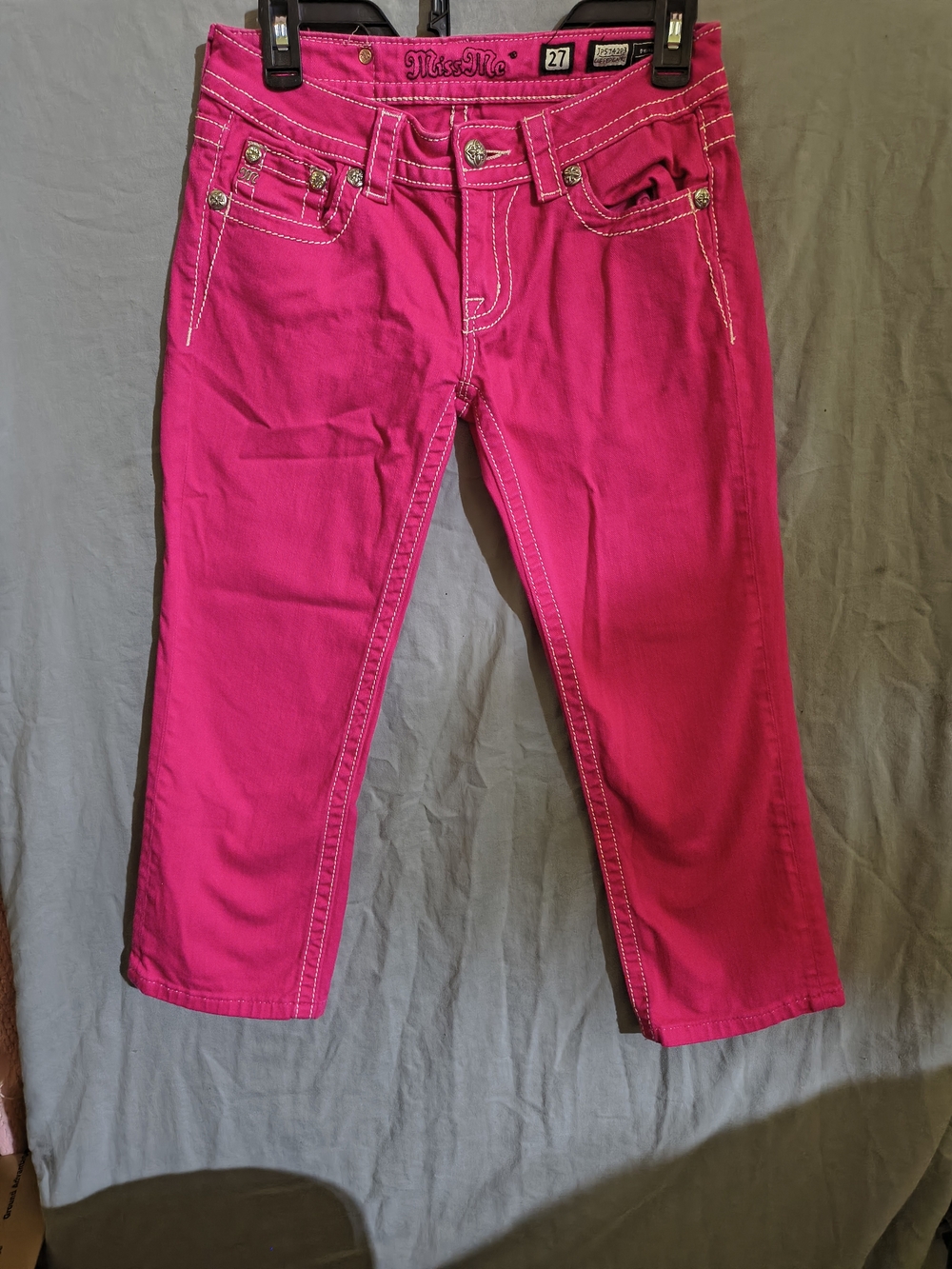 Miss Me Hot Pink Boot Cut Jeans